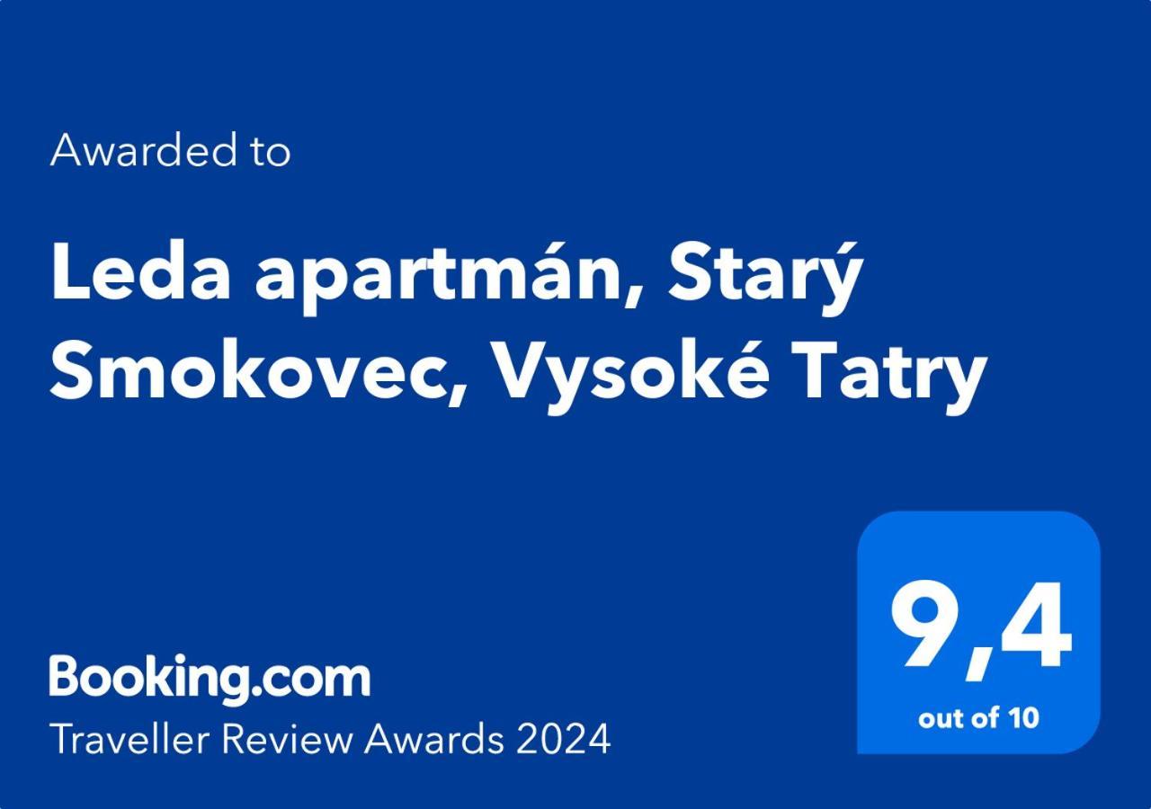 Leda Apartman, Stary Smokovec, Vysoké Tatry المظهر الخارجي الصورة